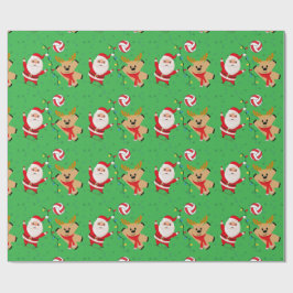 Papel De Presente Volei Santa