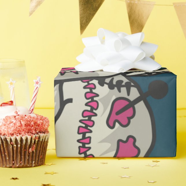 Papel De Presente Voodoo Token Papel de ondulação de 30 polegadas x  (Festa de aniversário)