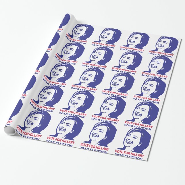 Papel De Presente votação hillary clinton 2016 (Desenrolado)