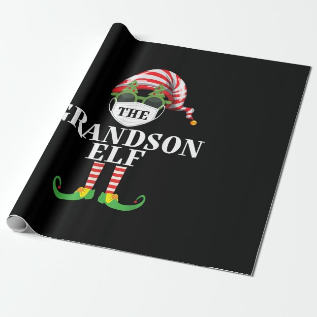 Papel De Presente Vovô Elf Matando o Natal (Desenrolado)