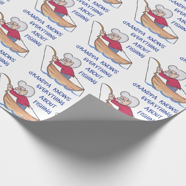 Papel De Presente Vovô Sabe (Ponta)