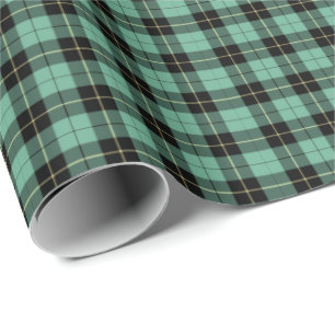 Papel De Presente Wallace Clan Ancient Hunting Tartan