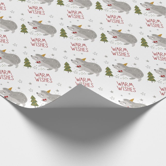 Papel De Presente Warm Wish Wraping Paper (Ponta)