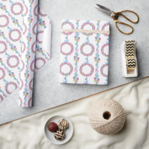 Papel De Presente Watercolor Christmas Colorors Wredies