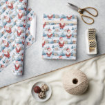 Papel De Presente Watercolor Papai Noel com presentes de Natal<br><div class="desc">Watercolor Papai Noel com presentes de Natal é uma escolha encantadora para dar presentes de Natal. O toque macio e artístico das aquarelas adiciona um olhar encantador e festivo a qualquer presente. A representação caprichosa de Papai Noel e seu saco de presentes traz um senso de magia e alegria ao...</div>