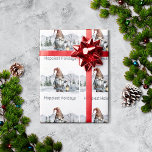 Papel De Presente Watercolor Winter Christmas Gnomo<br><div class="desc">Envolva seus presentes de Natal nesta temporada de festas com este "Watercolor Winter Christmas Gnome Gift Wrapping Paper". O design de papel de enrolar apresenta um alegre gnomo de Natal segurando uma lanterna iluminada com um fundo florestal de montanha com neve caindo. Itens adicionais de presentes e feriados disponíveis com...</div>