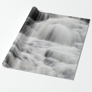 PAPEL DE PRESENTE WATERFALLS AND BLACK AND GRAY WATERFALLS