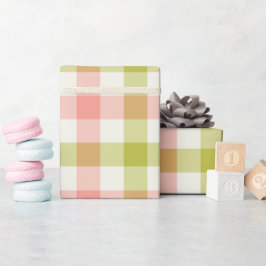 Papel De Presente Watermelon Gingham - Wrapping Paper