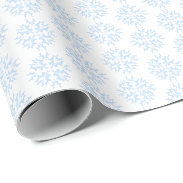 Papel De Presente Weasel Snowflake Wrapping Paper (Ponta do rolo)
