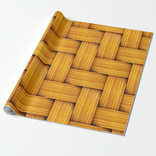 Papel De Presente Weave de cesta de vime do divertimento grande