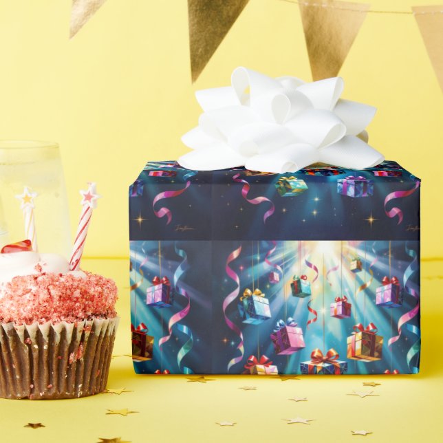 Papel De Presente „Weihnachtliche Harmonie“ (Festa de aniversário)