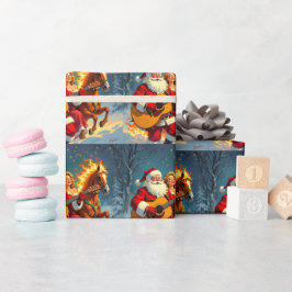 Papel De Presente „Weihnachtliche Harmonie“