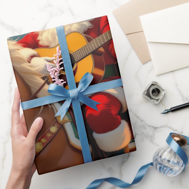 Papel De Presente „Weihnachtliche Harmonie“ (Presentear)