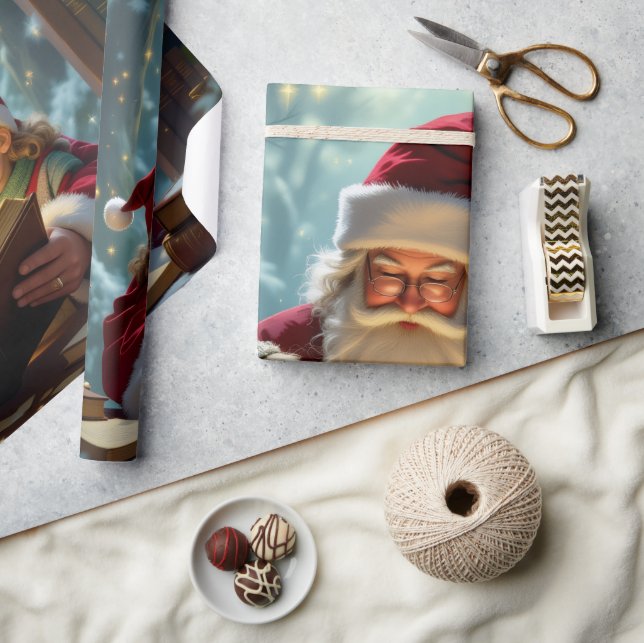 Papel De Presente „Weihnachtliche Harmonie“ (Artesanato)