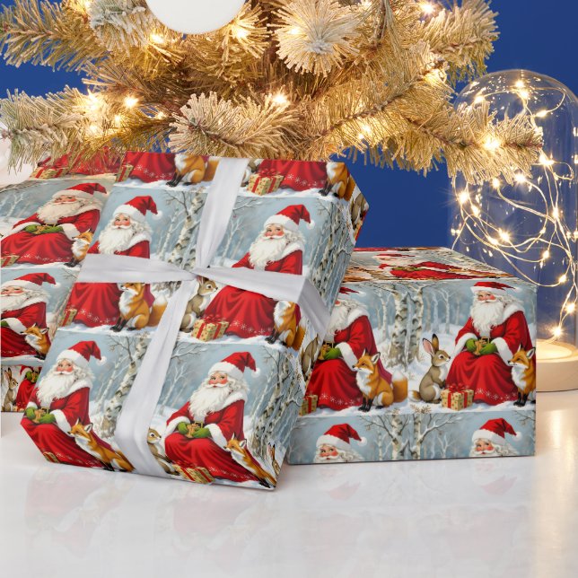 Papel De Presente „Weihnachtliche Harmonie“ (Feriados)