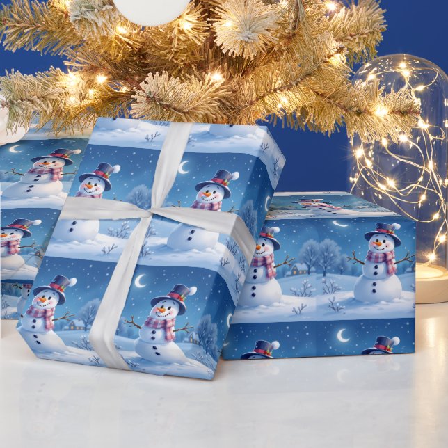 Papel De Presente „Weihnachtliche Harmonie“ (Feriados)