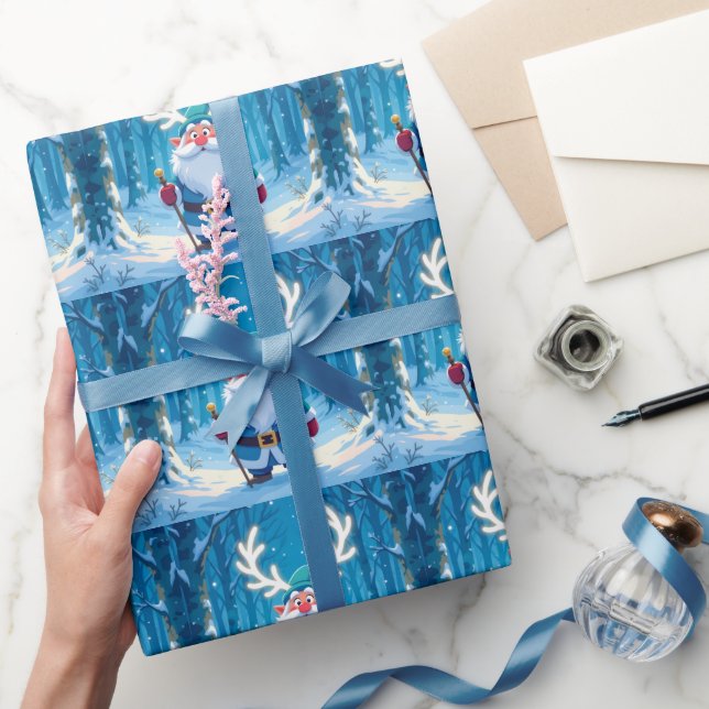 Papel De Presente „Weihnachtliche Harmonie“ (Presentear)