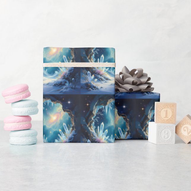 Papel De Presente „Weihnachtliche Harmonie“ (Chá de bebê)