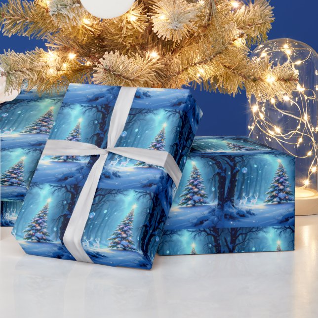 Papel De Presente „Weihnachtliche Harmonie“ (Feriados)