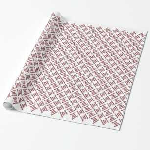 Papel De Presente Wesolych Swiat Bozego Narodzenia