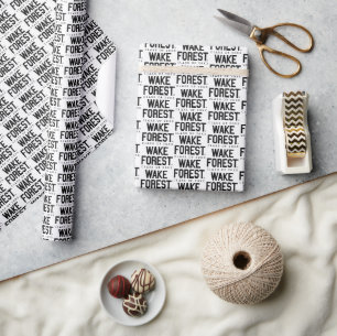 Papel De Presente WFU   Floresta Acordar