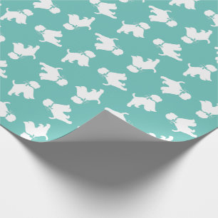 Papel De Presente Wheaten Terrier Dog Puppy