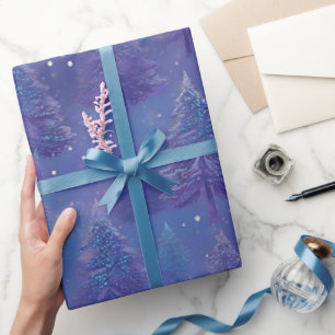 Papel De Presente Whimsical Winter Wonderland Wrappaper