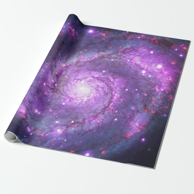 Papel De Presente Whirlpool Galaxy (Desenrolado)