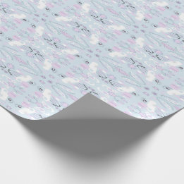 Papel De Presente Whirlpool Weather Blue Purple