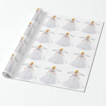White Angel Wraping Paper
