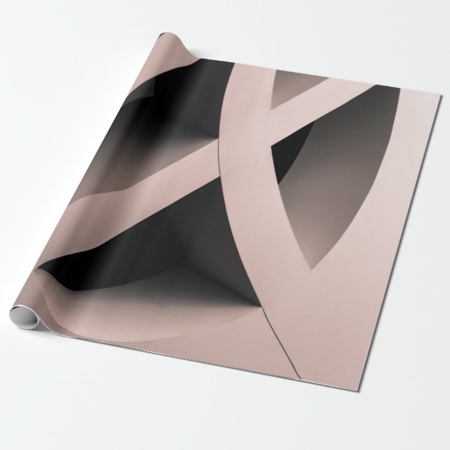 PAPEL DE PRESENTE WHITE ARCHITECTURAL DESIGN (Desenrolado)