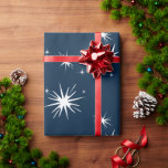 Papel De Presente White Blue Christmas Stary Sky Wrappaper<br><div class="desc">O papel branco e azul de embrulho do céu estrelado de Natal faz parte dos materiais de marketing dos planejadores financeiros. Caso a coloração não funcione para você, então colori-a como quiser modificando a cor de preenchimento com qualquer cor, exceto branca. Para obter assistência ou para discutir um projeto personalizado,...</div>