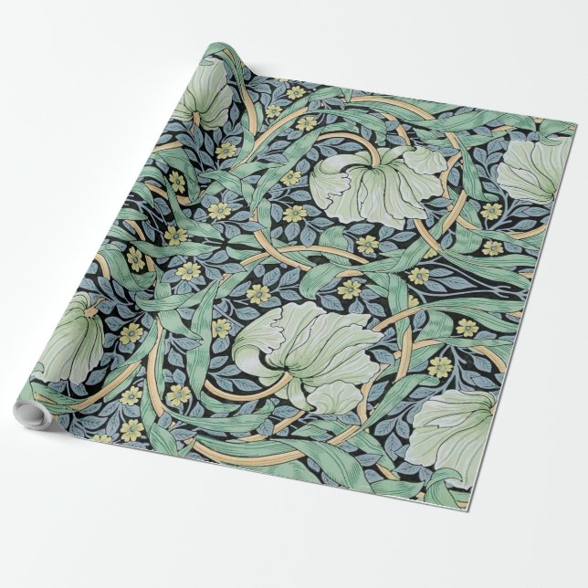 Papel De Presente William Morris (Desenrolado)