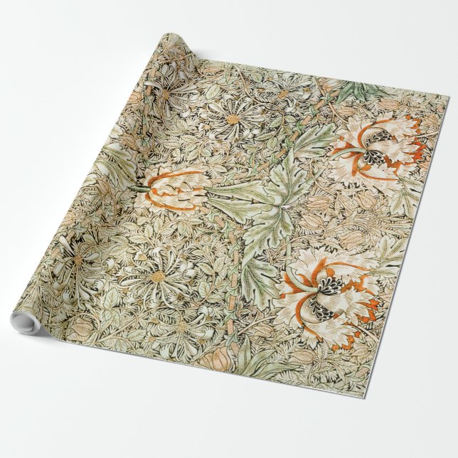 Papel De Presente William Morris (Desenrolado)