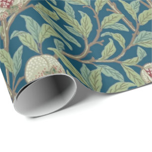Papel De Presente William Morris "Bird and Pomegranate"