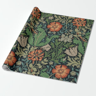 Papel De Presente William Morris Compton Wallpaper Classic