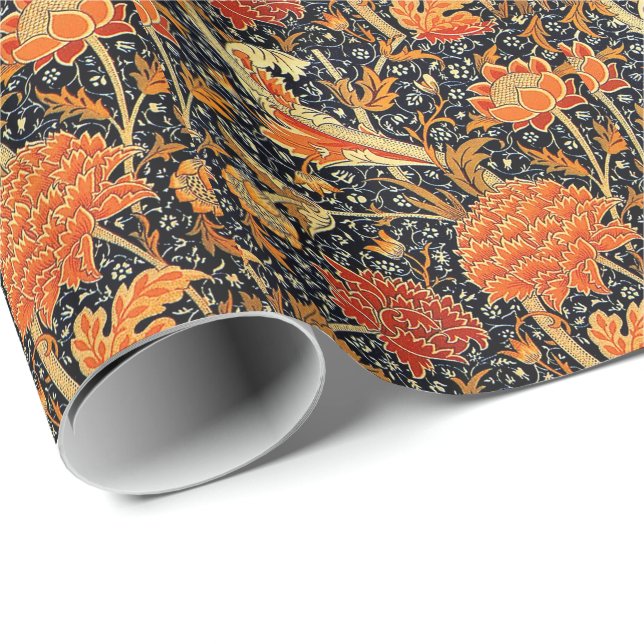 Papel De Presente William Morris design, Cray (Ponta do rolo)