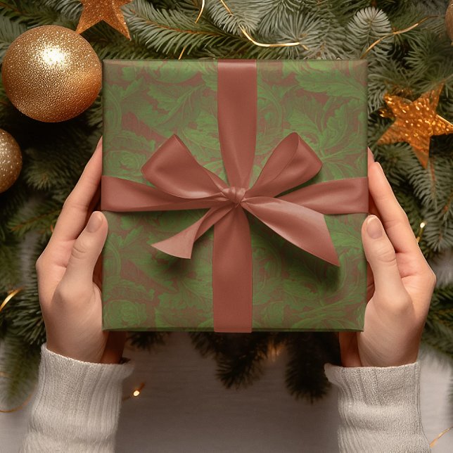 Papel De Presente William Morris Elegant Holiday (Vintage William Morris will always be a classic!)