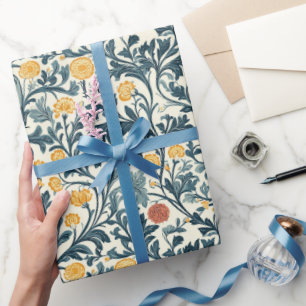 Papel De Presente William Morris Floral Pattern
