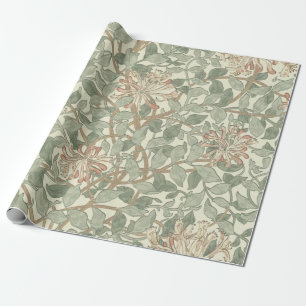 Papel De Presente William Morris Honeysuckle Flower Wallpaper