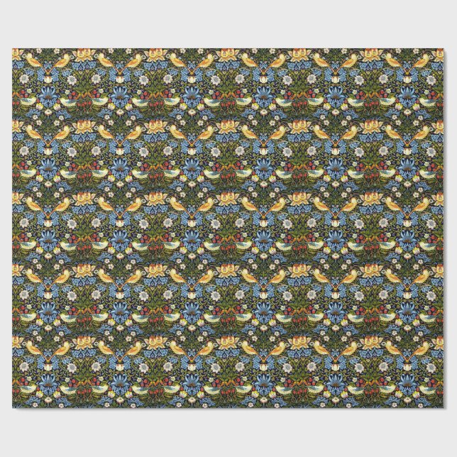 Papel De Presente William Morris, Ladrão de Morango (Aberto)