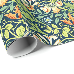Papel De Presente William Morris padrão de safra, Compton Wrapping