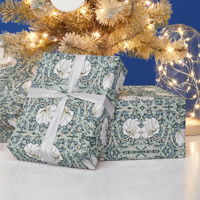 Papel De Presente William Morris Pimpernel (Feriados)