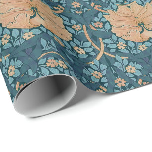 Papel De Presente William Morris Pimpernel Vintage Wrapping