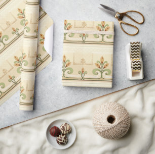 Papel De Presente William Morris Row de Lírios