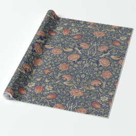 Papel De Presente William Morris Tudor Rosa Wallpaper