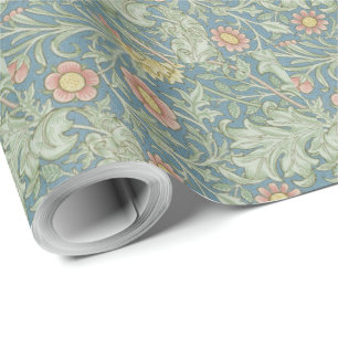 Papel De Presente William Morris Vintage Floral Double Boughs