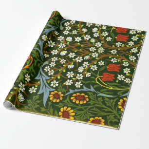 Papel De Presente William Morris Vintage Standard, Blackthorn