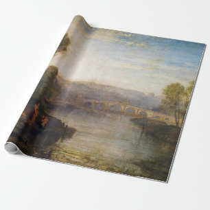 Papel De Presente William Turner - Vista de Richmond Hill e Bridge