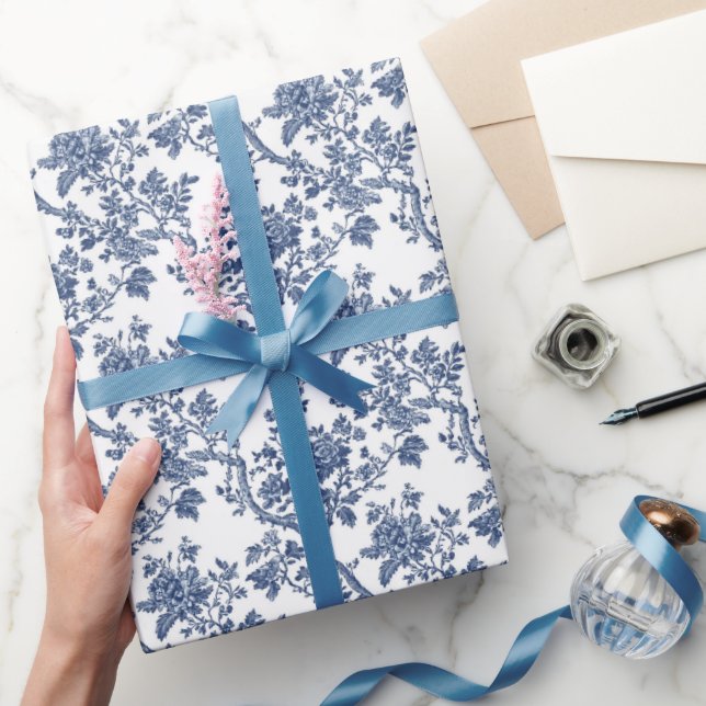 Papel De Presente Willow Bloom Toile (Presentear)